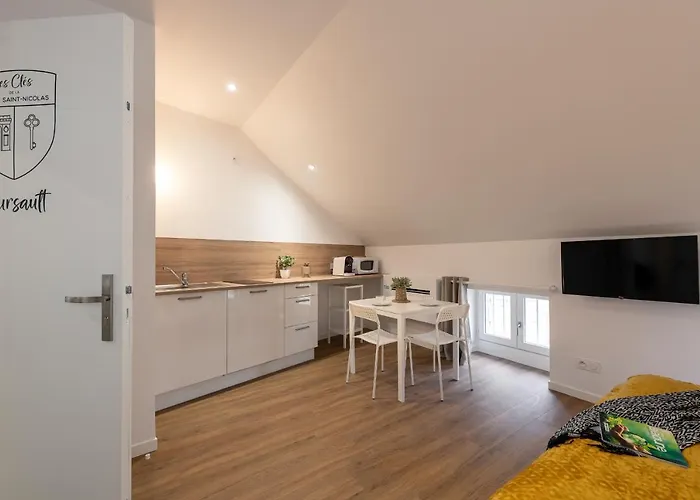 Les Clés De La Porte Saint-nicolas - Parking - Centre Apartamento